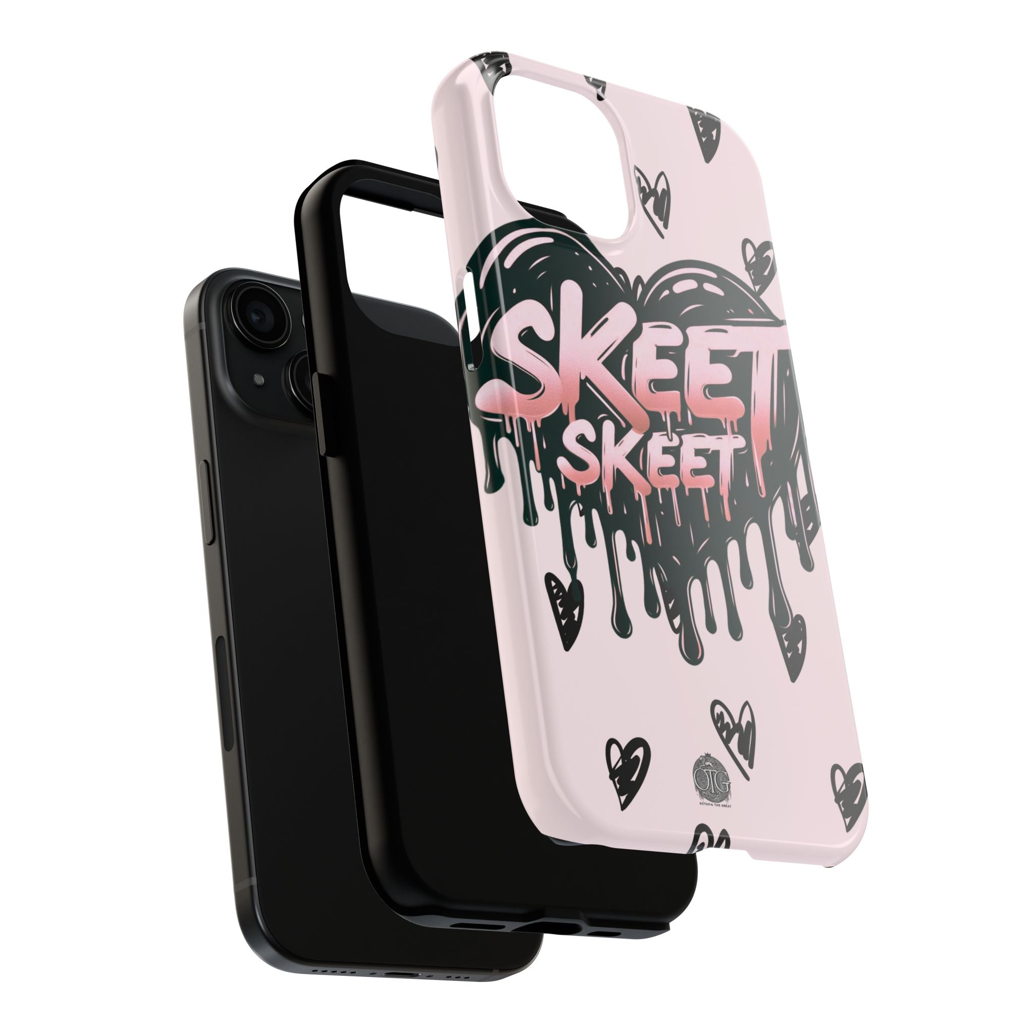 V-DAY TWO EDITION SKEET SKEET IPhone 15 Cases VIRAL TIKTOK TREND