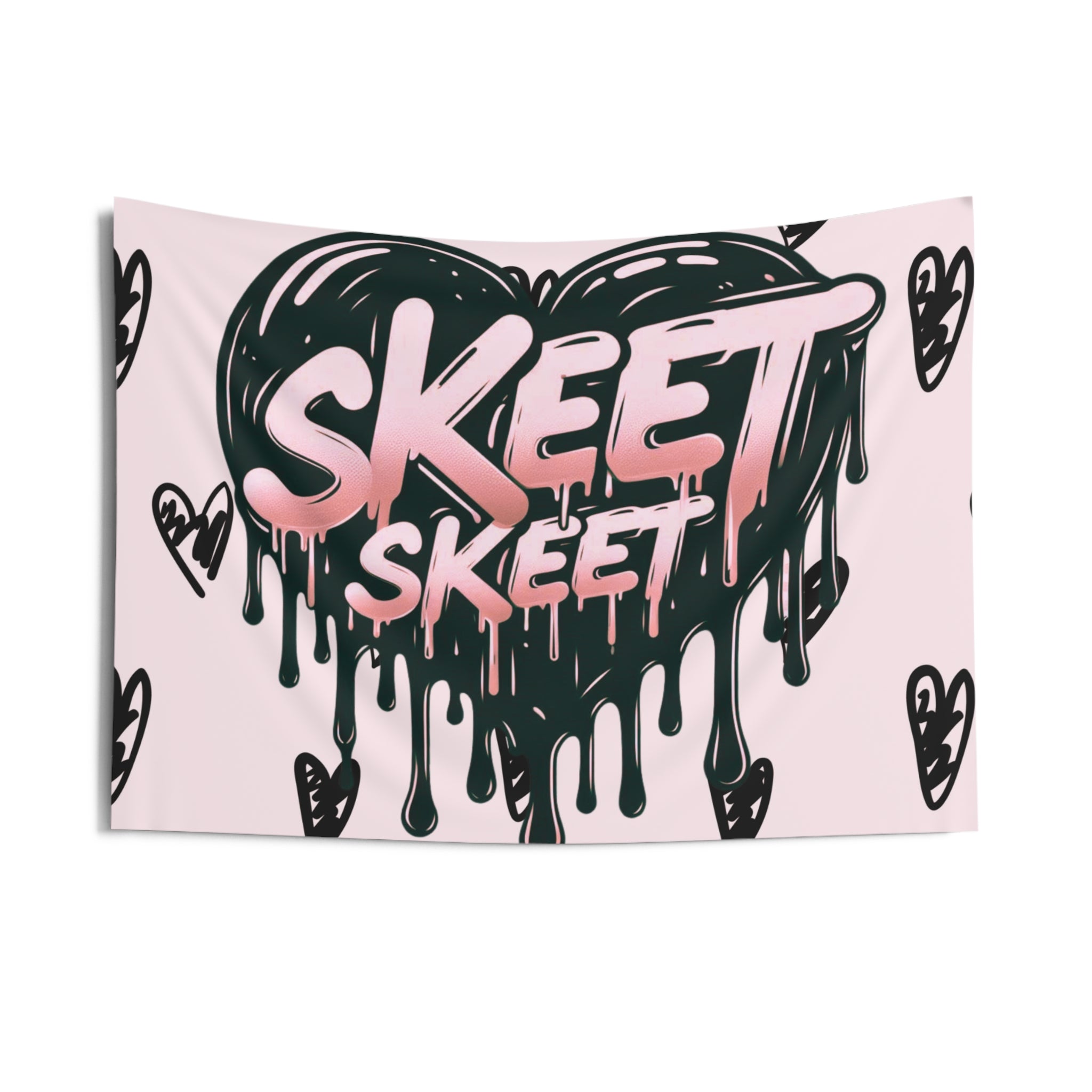 V-DAY EDITION SKEET SKEET Indoor Wall Tapestries